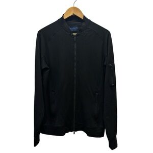 Patrick Assaraf Black Track Jacket